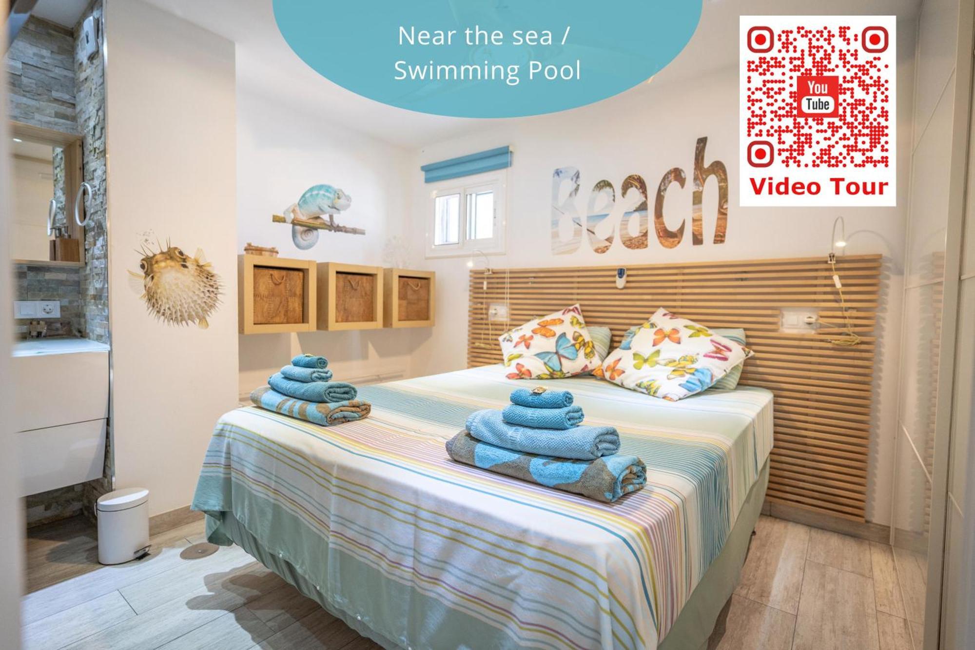 Go2Tenerife Apart'Cala Pool & Beach At 5 Mins 洛斯克里斯蒂亚诺斯 外观 照片
